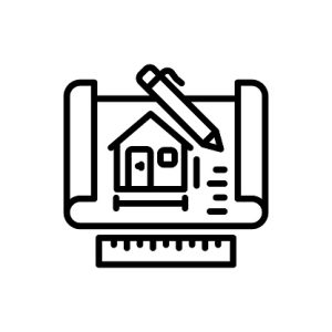 Architecture icon in vector. Logotype